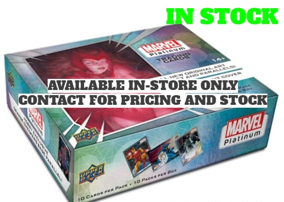 2023 UPPER DECK MARVEL PLATINUM HOBBY BOX (ONLY AVAILABLE IN-STORE)