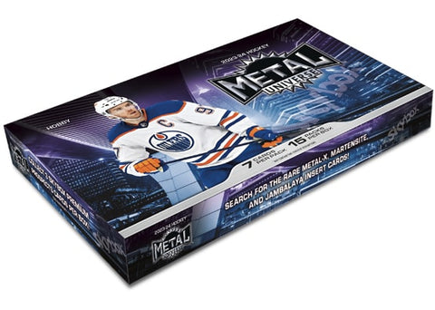 2023 UPPER DECK SKYBOX METAL UNIVERSE HOCKEY HOBBY BOX