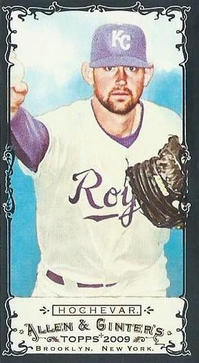 2009 TOPPS ALLEN & GINTER - MINI BLACK BORDER - SINGLES - SELECT YOUR PLAYER