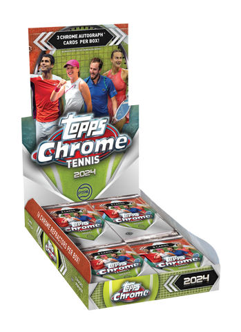 2024 TOPPS CHROME TENNIS HOBBY PACK