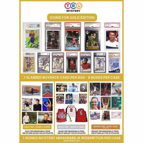 2024 SP TRU MYSTERY GOING FOR GOLD BUYBACK EDITION SLAB BOX