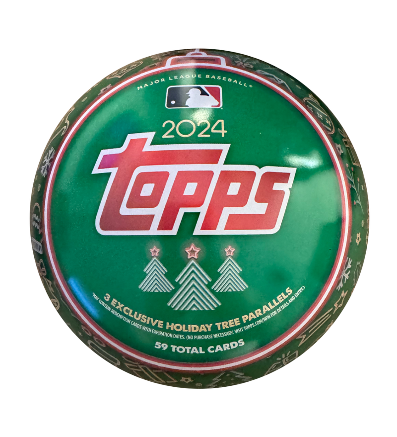 2024 TOPPS BASEBALL HOLIDAY MEGA BOX TIN