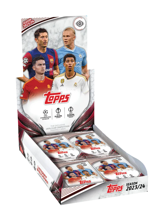 2023 TOPPS UEFA COMPETITIONS SOCCER HOBBY BOX