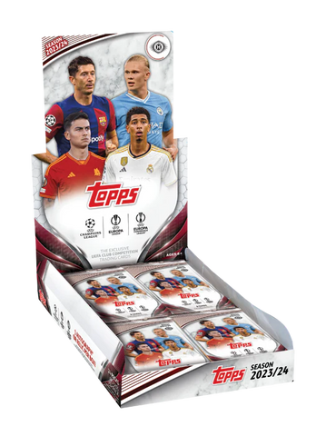 2023 TOPPS UEFA COMPETITIONS SOCCER HOBBY BOX