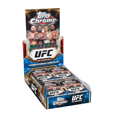2024 TOPPS CHROME UFC HOBBY BOX