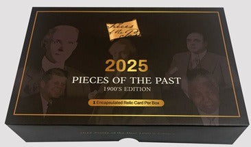2025 PIECES OF THE PAST 1900'S EDITION HOBBY BOX