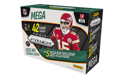 2025 PANINI PRIZM FOOTBALL HOBBY MEGA BOX