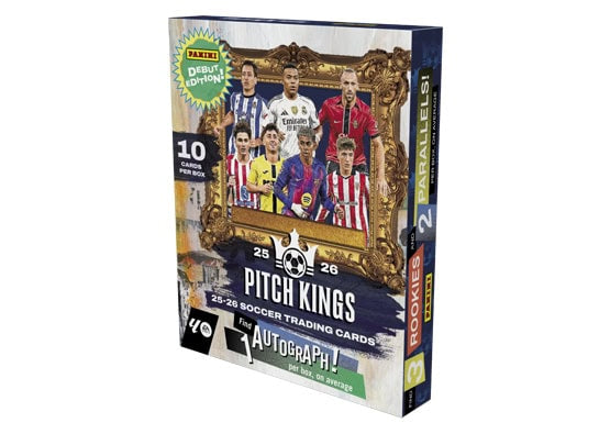 2025 PANINI PITCH KINGS SOCCER INTERNATIONAL HOBBY BOX