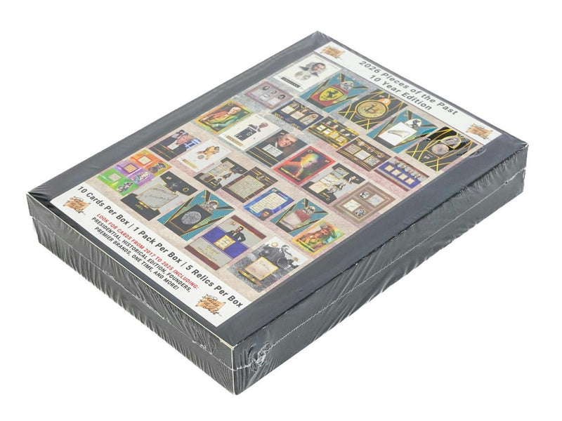 2026 PIECES OF THE PAST 10 YEAR EDITION HOBBY BOX
