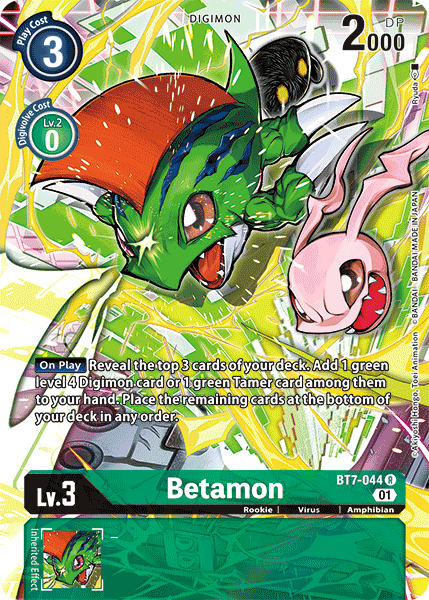 Betamon [BT7-044] (Alternate Art) [Next Adventure]