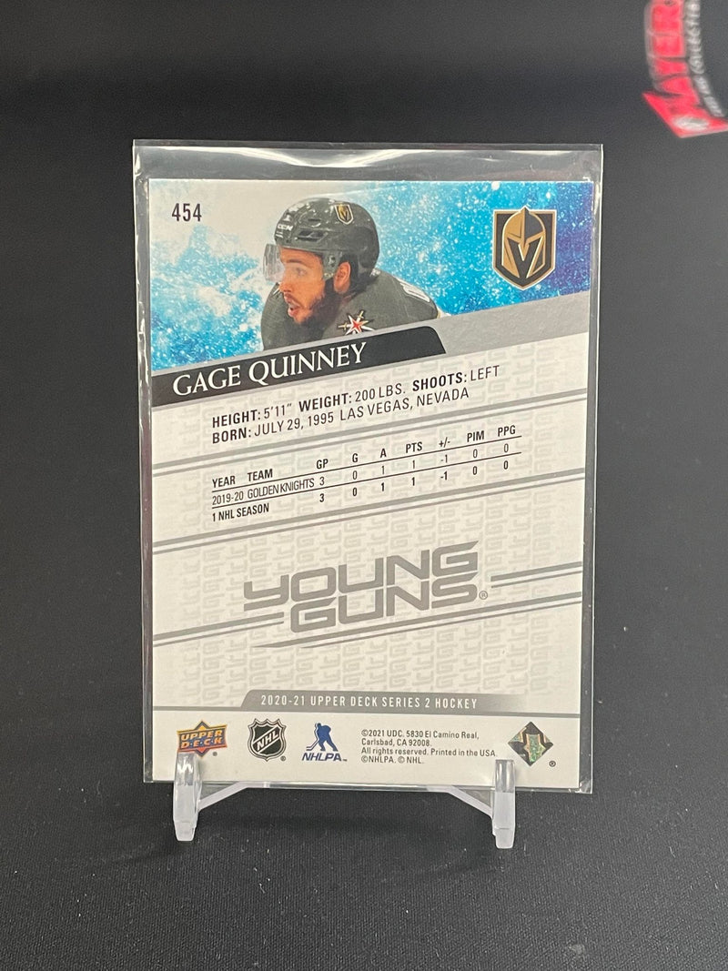 2020 UPPER DECK SERIES TWO - YOUNG GUNS - G. QUINNEY -
