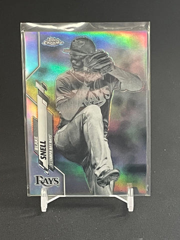 2020 TOPPS CHROME - NEGATIVE REFRACTOR - B. SNELL - #68
