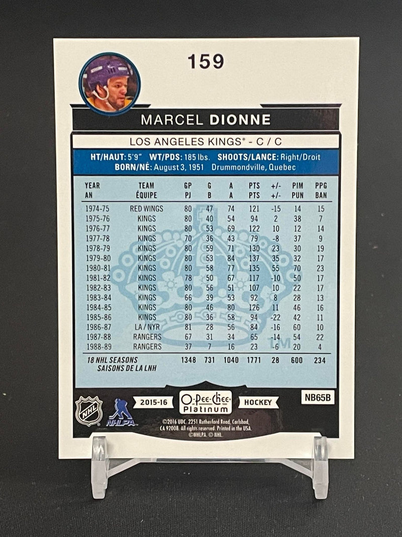 2015 UPPER DECK O-PEE-CHEE PLATINUM - LEGEND - M. DIONNE -
