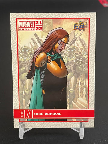 2021 UPPER DECK MARVEL ANNUAL - BASE - SINGLES - #1-100 - YOU PICK FROM LIST