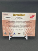 2014 UPPER DECK TRILOGY - TRYPTICHS - H. ZETTERBERG - #T-DRW3 - #'D/400 - RELIC