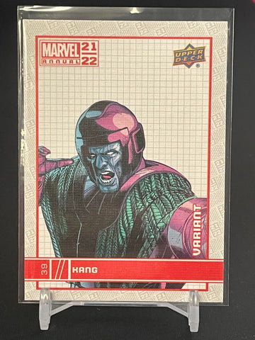 2021 UPPER DECK MARVEL ANNUAL ANNIVERSARY - CANVAS VARIANT - SINGLES - #1-100 - YOU PICK FROM LIST