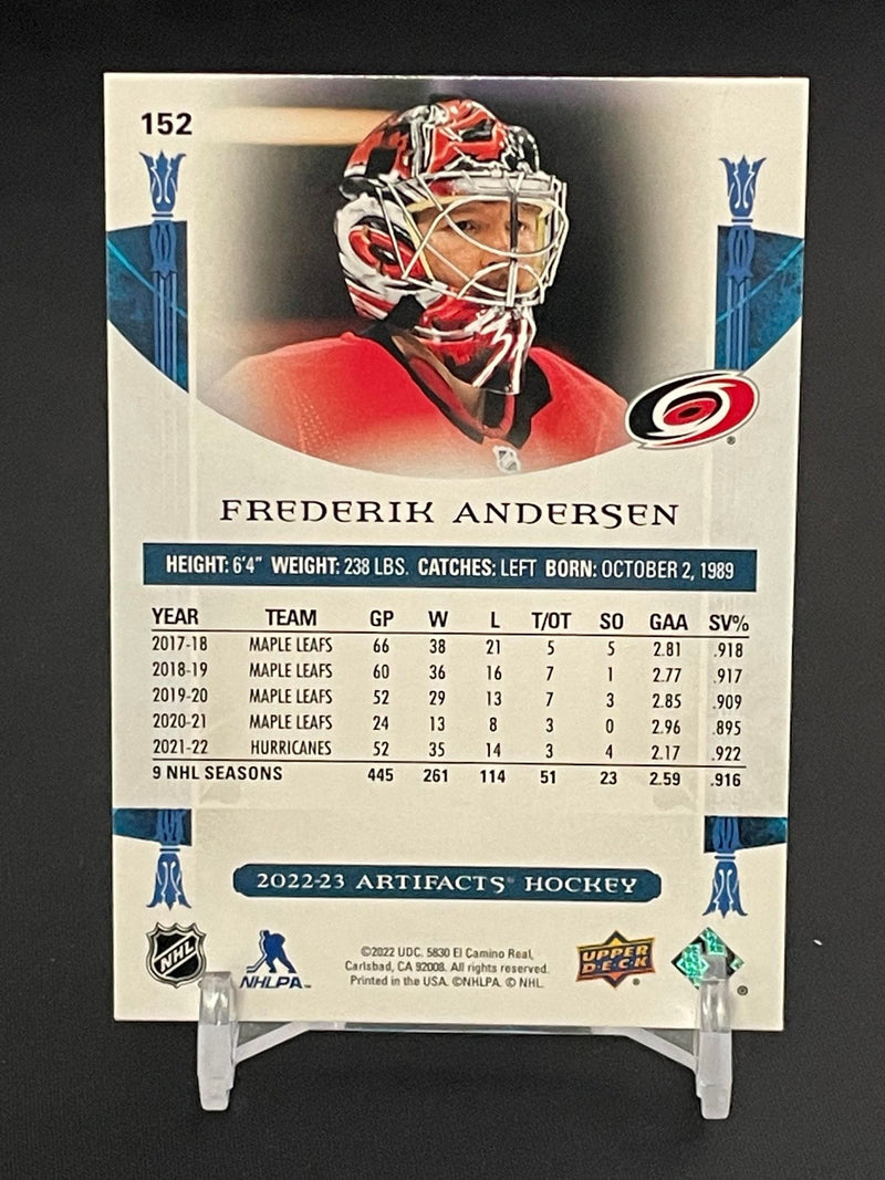 2022 UPPER DECK ARTIFACTS - TURQUOISE - F. ANDERSEN -