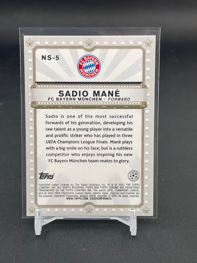 2023 TOPPS UEFA CLUB COMPETITION - NOW STARRING - S. MANE-