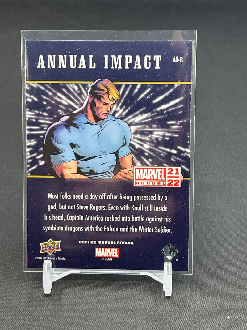 2021 UPPER DECK MARVEL ANNUAL - ANNUAL IMPACT - S. ROGERS -