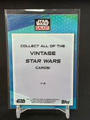 2022 TOPPS CHROME STAR WARS GALAXY - VINTAGE -