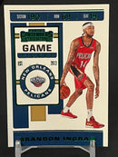 2019 PANINI CONTENDERS - GREEN - GAME TICKET - SINGLES -