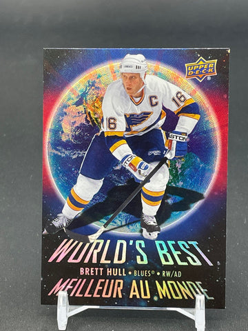 2023 UPPER DECK TIM HORTONS LEGENDS - WORLD'S BEST - B. HULL - #WB-2