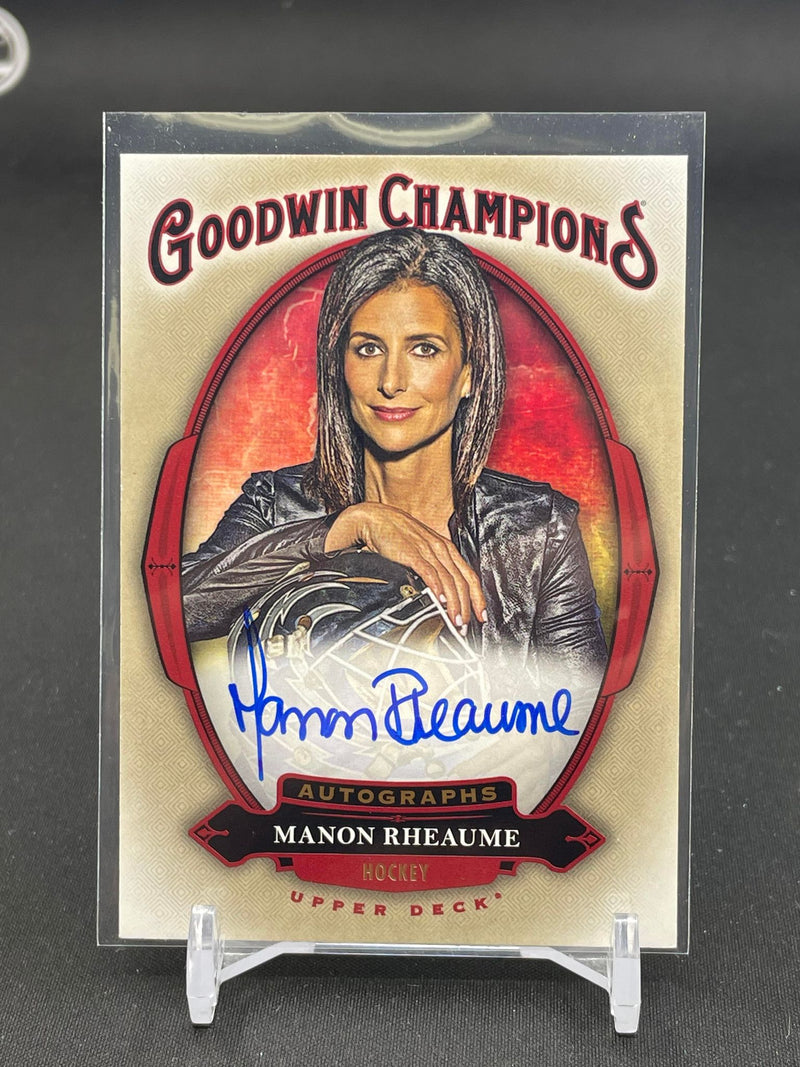 2020 UPPER DECK GOODWIN CHAMPIONS - M. RHEAUME -