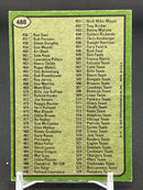 1978 TOPPS FOOTBALL - CHECKLIST - 397-528 -