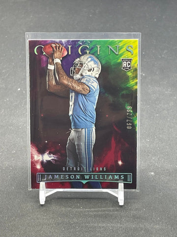 2022 PANINI ORIGINS - RED - J. WILLIAMS - #113 - #'D/299 - RC