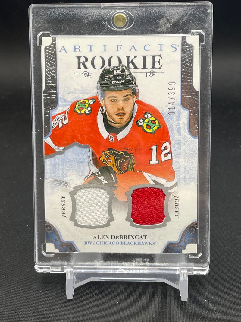 2017 UPPER DECK ARTIFACTS - ROOKIE - A. DEBRINCAT - #III - #'D/399 - DUAL RELIC - RC
