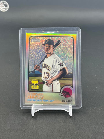 2022 TOPPS HERITAGE - REFRACTOR - K. HAYES - #318 - #'D/673