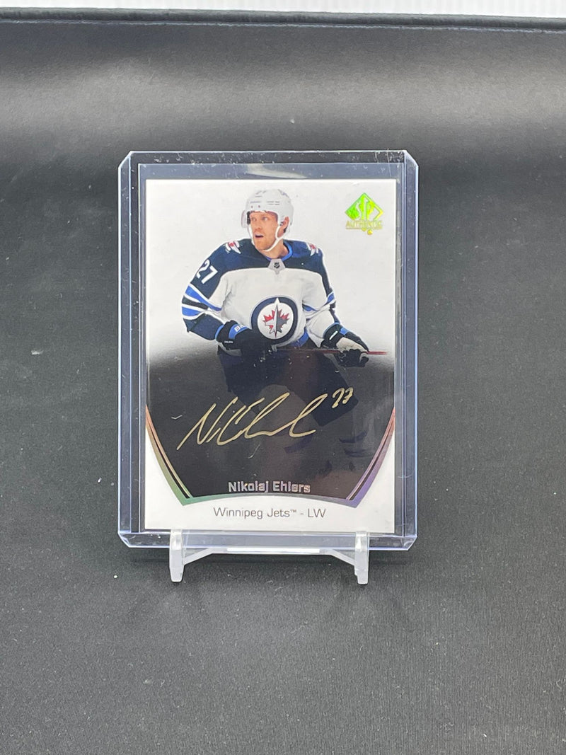 2021 UPPER DECK SP AUTHENTIC - BLACK WITH GOLD INK -  N. EHLERS -