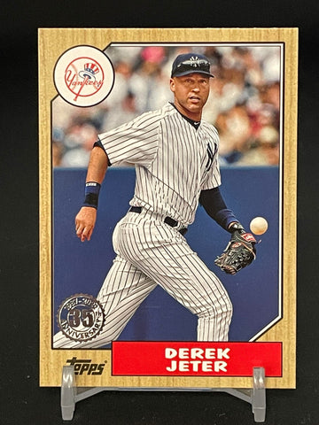 2022 TOPPS UPDATE SERIES - 1987 35TH ANNIVERSARY - SINGLES - #87TBU1-87TBU50 - YOU PICK FROM LIST