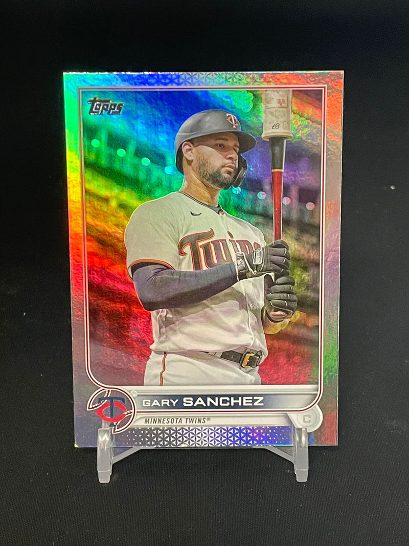 2022 Topps Update Series ERIC THAMES Rainbow Foil - OAKLAND