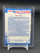 1989 FLEER - ALL-STARS STICKER - M. JORDAN -
