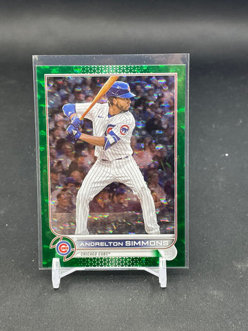 2022 TOPPS UPDATE SERIES - GREEN - A. SIMMONS - #US87 - #'D/499