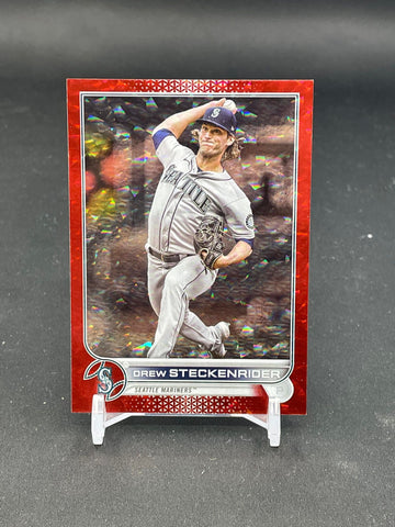 2022 TOPPS UPDATE SERIES - RED  - D. STECKENRIDER - #US205 - #'D/199