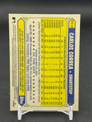 2022 TOPPS CHROME SILVER PACK - PURPLE MOJO REFRACTOR - C. CORREA - #T87C-46 - #'D/75