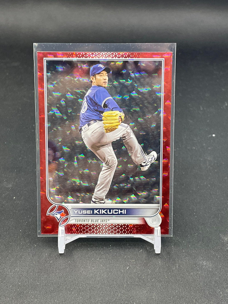 2022 TOPPS UPDATE SERIES - RED  - Y. KIKUCHI - #US278 - #'D/199