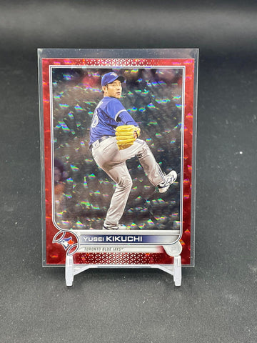2022 TOPPS UPDATE SERIES - RED  - Y. KIKUCHI - #US278 - #'D/199