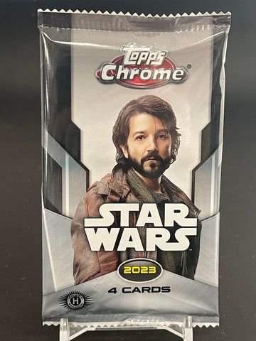 2023 TOPPS CHROME STAR WARS HOBBY PACK