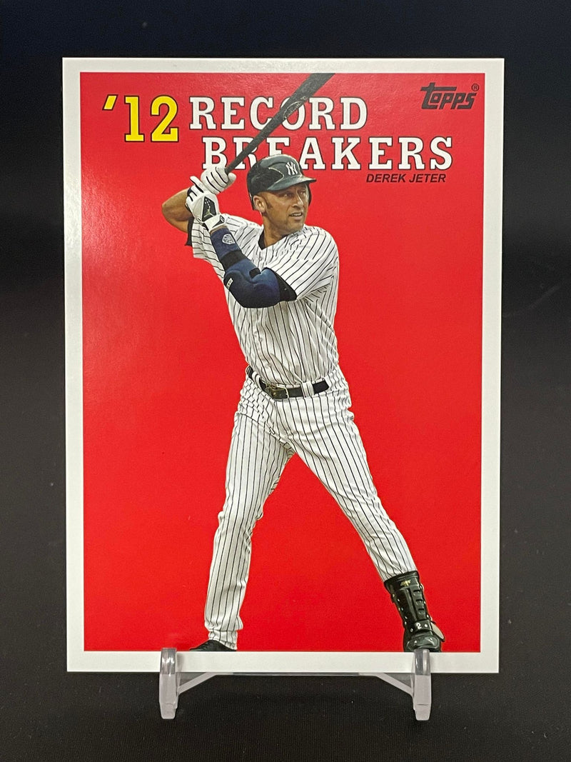 2023 TOPPS SERIES 2 - JUMBO BOX TOPPER - RECORD BREAKERS - D. JETER -