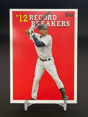 2023 TOPPS SERIES 2 - JUMBO BOX TOPPER - RECORD BREAKERS - D. JETER - #RB-1
