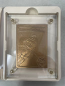 TOPPS THE HIGHLAND MINT CARD SPORTS COLLECTION - W. GRETZKY - BRONZE COLLECTION -