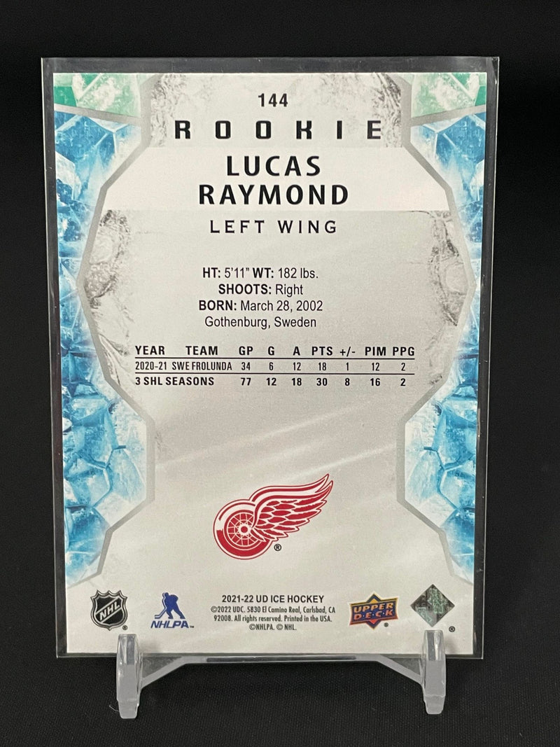 2021 UPPER DECK ICE - GOLD ROOKIE - L. RAYMOND -