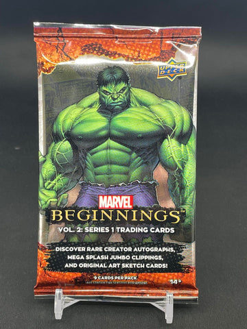 2022 UPPER DECK MARVEL BEGINNINGS HOBBY PACK (vol 2. series 1)
