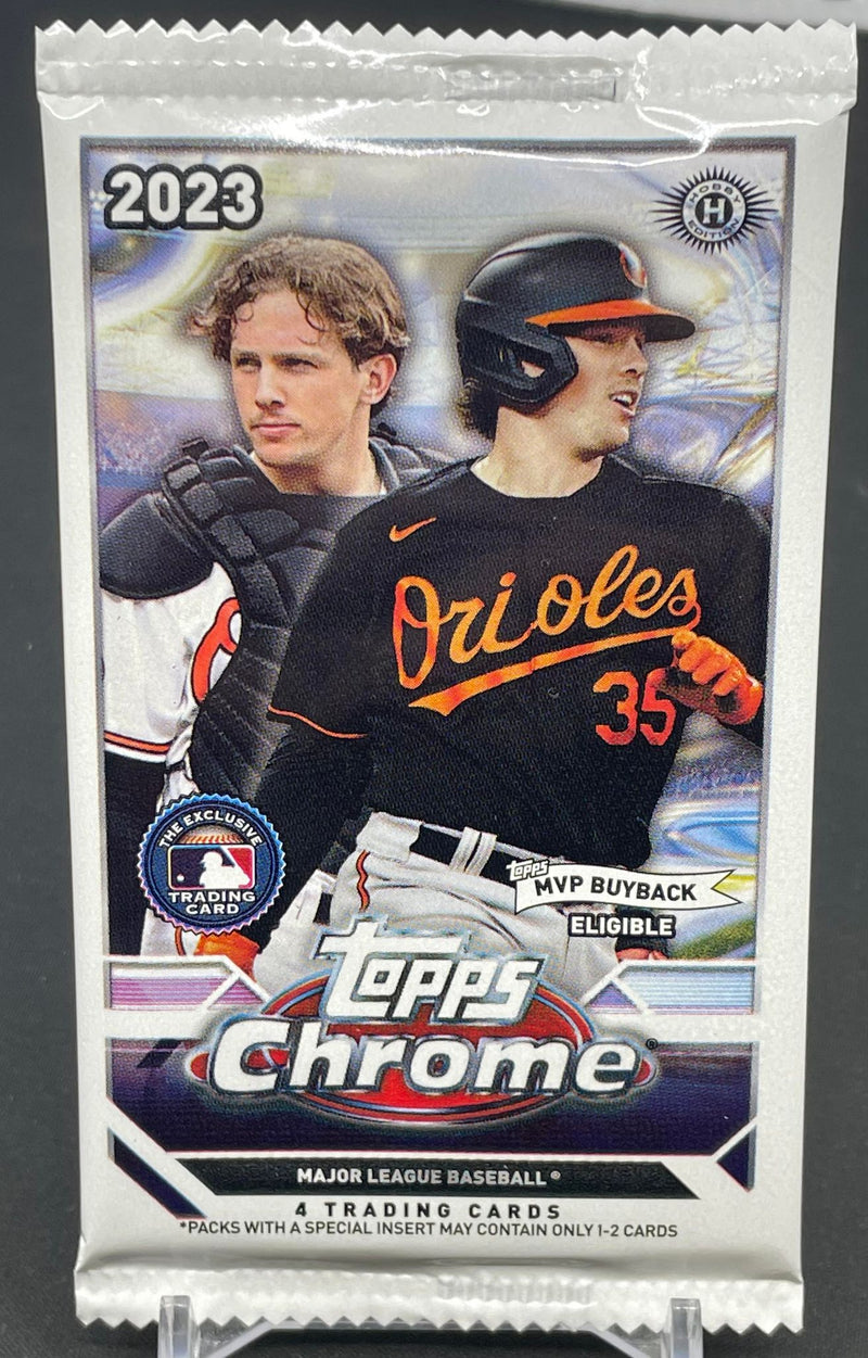 2023 TOPPS CHROME BASEBALL HOBBY PACK