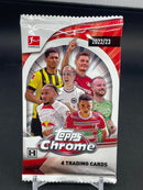 2022 TOPPS CHROME BUNDESLIGA SOCCER HOBBY PACK