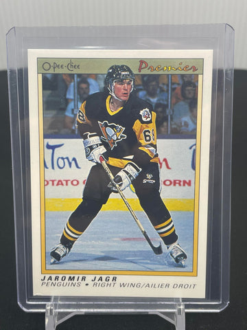 1990 O-PEE-CHEE PREMIER - COMPLETE SET - #1-132 (JAGR ROOKIE YEAR)