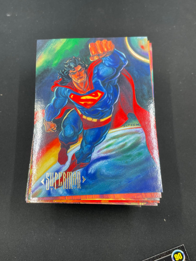 1994 FLEER SKYBOX DC COMICS MASTER SERIES - BASE - COMPLETE SET -